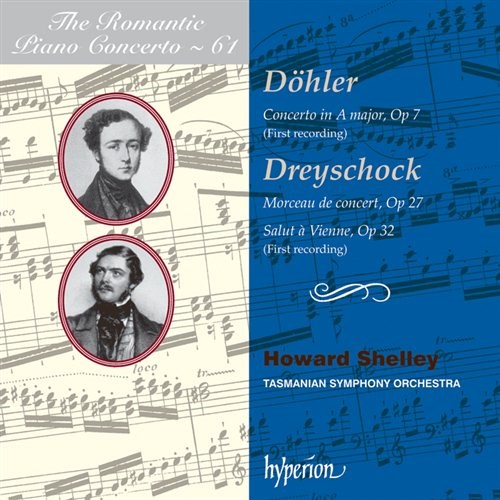 Döhler / Dreyschock - Romantic Piano Concerto, Vol. 61 - Shelley