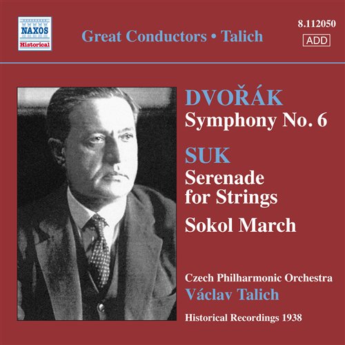 Václav Talich Dvořák Symphony No.6 CD Dvorák, Antonín - Symphony No. 6 - Talich, Vaclav (conductor