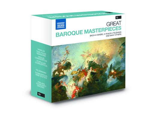 10CD-BOX: Great Baroque Masterpieces - NaxosDirect