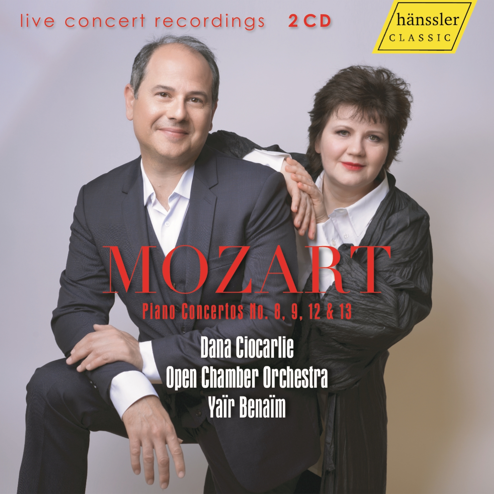 MOZART: Piano Concertos Ciocarlie,D./Benaïm,Y./+