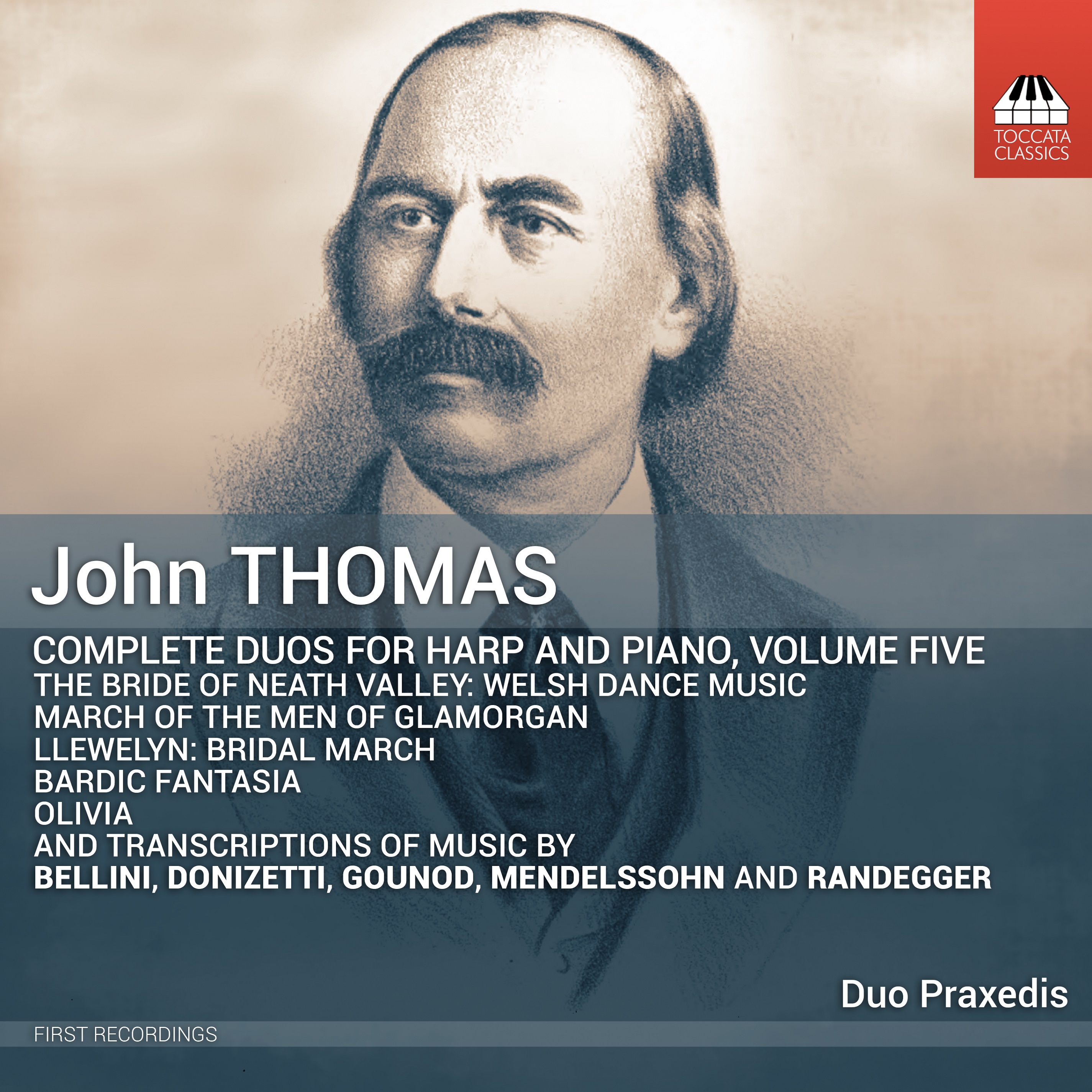 THOMAS: Duos for Harp+Piano 5 Duo Praxedis