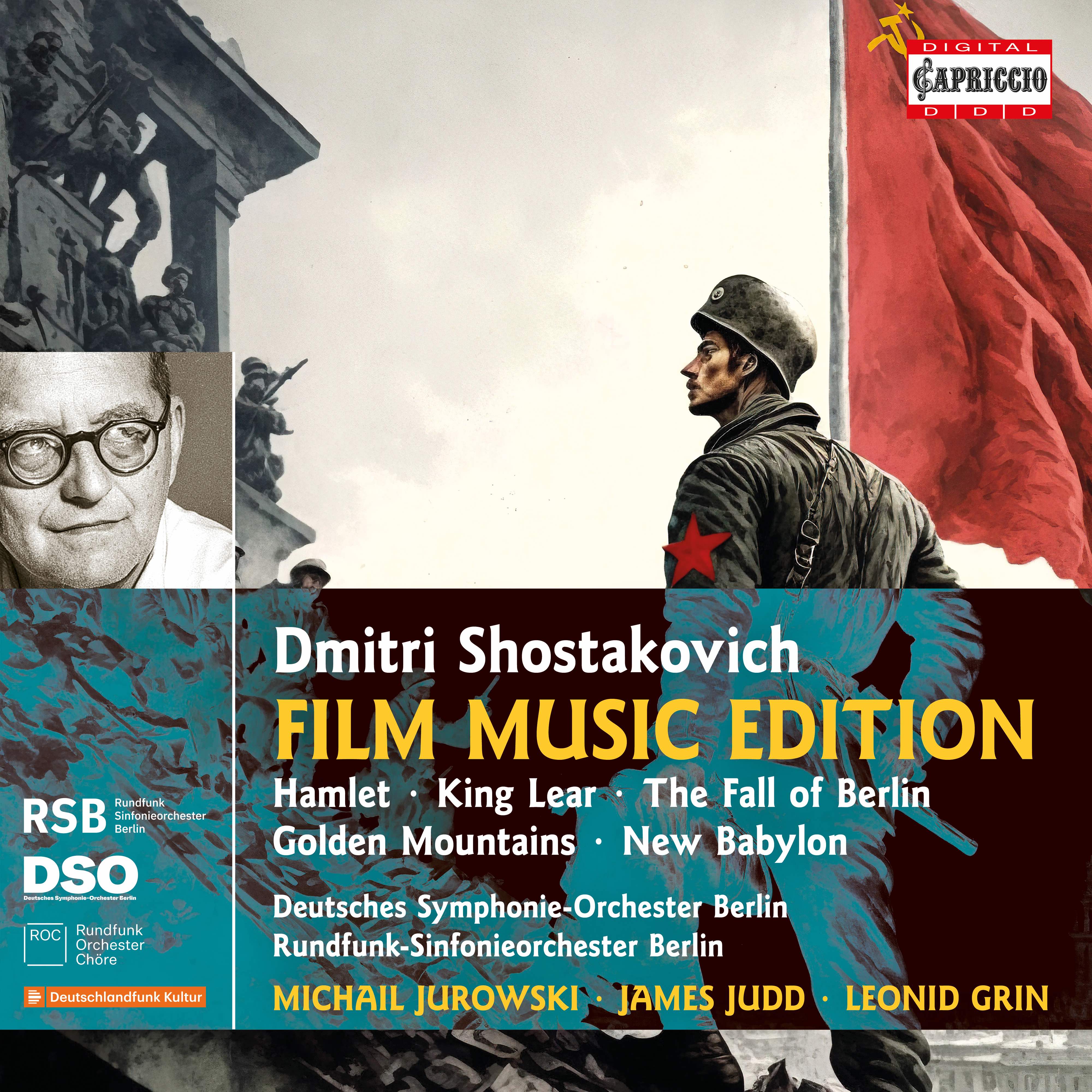 SHOSTAKOVICH: Film Music Edition Jurowski/Judd/Grin/DSO/+