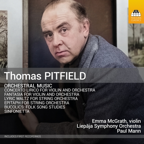 PITFIELD: Orchestral Music McGrath/Mann/Liepaja SO