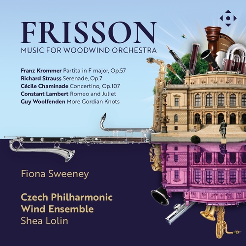 Frisson - Musik für Holzbläserorchester Czech Philharmonic Wind Ensemble/Lolin, Shea/Sweeney, Fiona