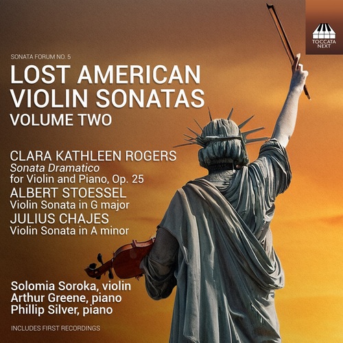 Verlorene Amerikanische Violinsonaten Vol. 2 Greene, Arthur/Silver, Phillip/Soroka, Solomia