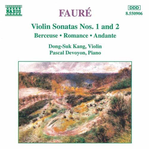 FAURE: Violin Sonatas Nos. 1 and 2 - NaxosDirect