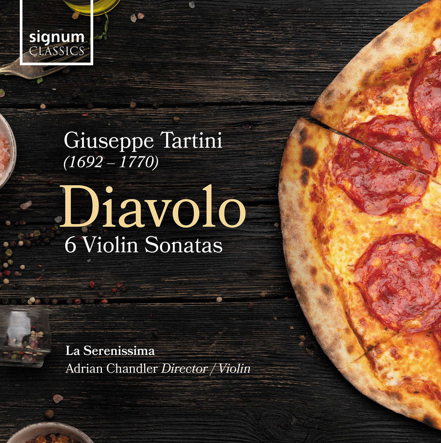 TARTINI: Diavolo - Violin Sonatas La Serenissima/Chandler