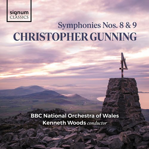Gunning: Sinfonien Nr. 8 + 9 BBC National Orchestra of Wales/Woods, Kenneth