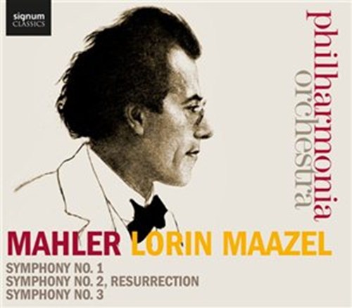 SYMPHONIES NO 1-3 Maazel/Connolly/Philharmonia Or