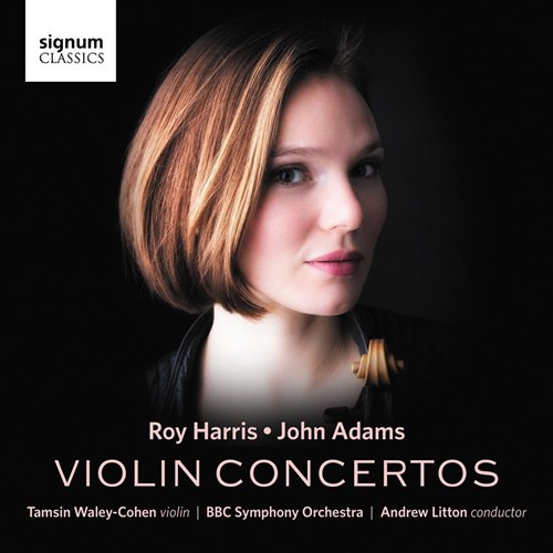 Harris/Adams: Violin Concertos Waley-Cohen/Litton/BBC SO