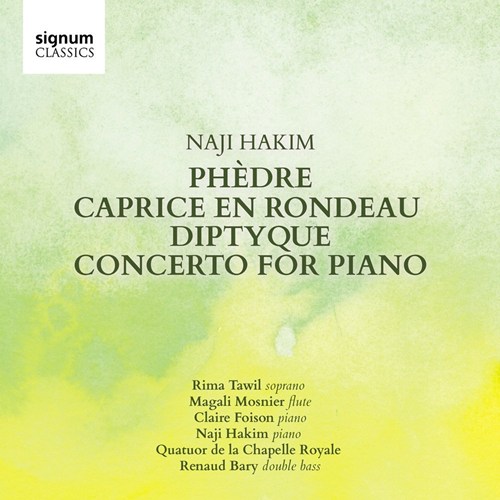 HAKIM: Phèdre/Caprice/Diptyque Tawil/Mosnier/Foison/Hakim