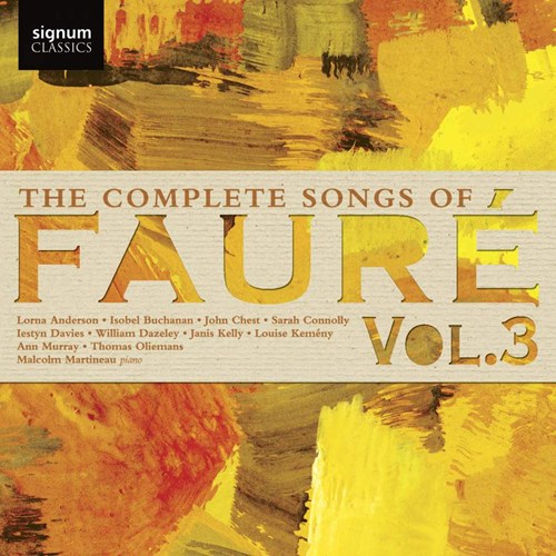 FAURE: Complete Songs Vol.3 Various