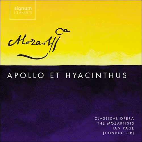 Mozart: Apollo et Hyacinthus Page/Kennedy/Ek/Mozartists