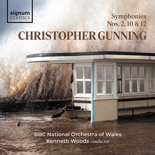 GUNNING: Symphonies 2,10,12 Woods/BBC NO of Wales