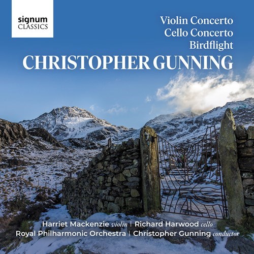 GUNNING: Violin Concerto Macknezie/Harwood/RPO