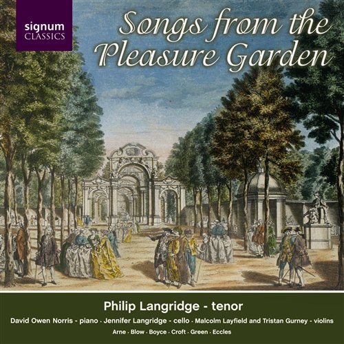 SONGS FROM THE PLEASURE GARDEN Langridge/Norris/Langridge/Layf