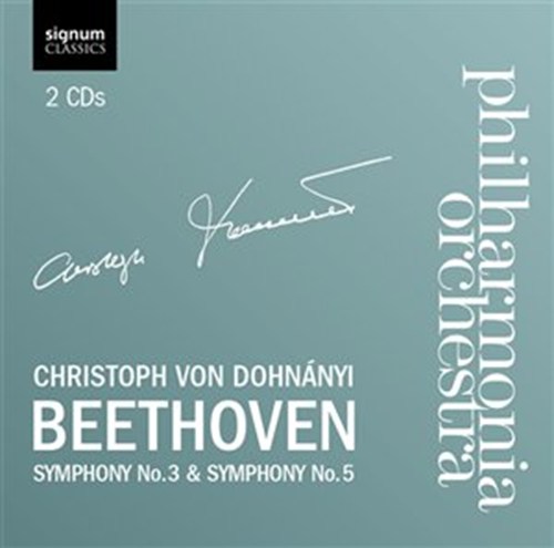 BEETHOVEN: SYMPHONIES 3+5 Dohnanyi/Philharmonia Orchestra