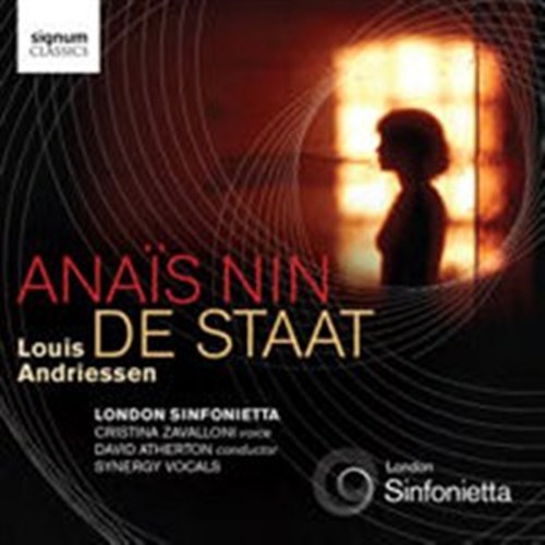 ANAIS NIN Zavalloni/London Sinfonietta/+