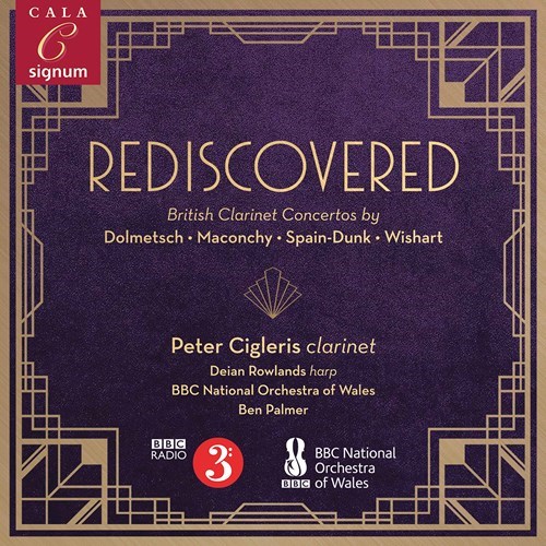 Rediscovered - British Clarinet Cigleris/Rowlands/Palmer/+