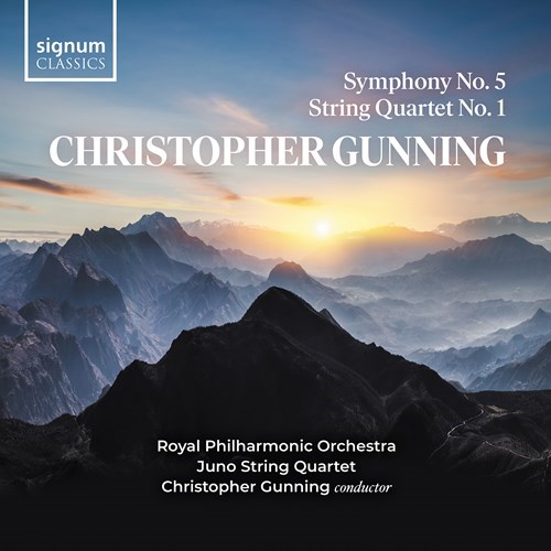 Gunning: Symph.5/String 4tet 1 Juno Quartet/Gunning/RPO