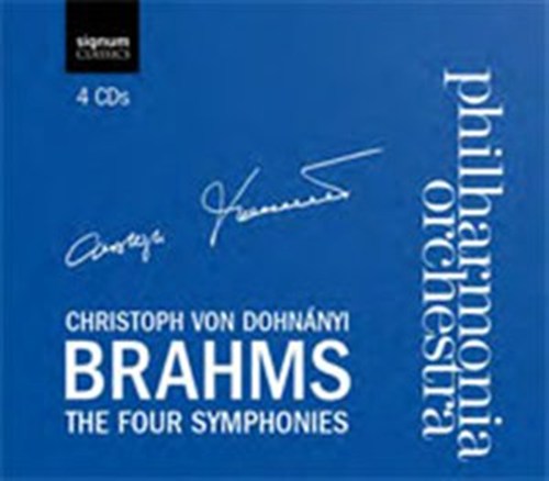 THE FOUR SYMPHONIES Dohnanyi/Philharmonia Orchestra