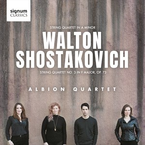 Walton/Shostakovich: String 4tets Albion Quartet