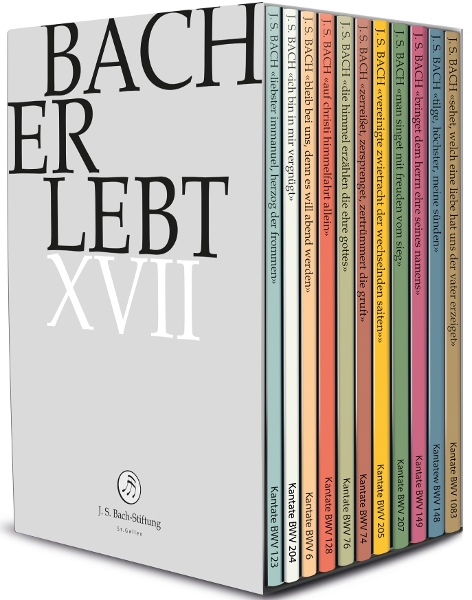 Bach erlebt XVII Chor der J. S. Bach-Stiftung/Lutz, Rudolf/Orchester der J. S. Bach-Stiftung
